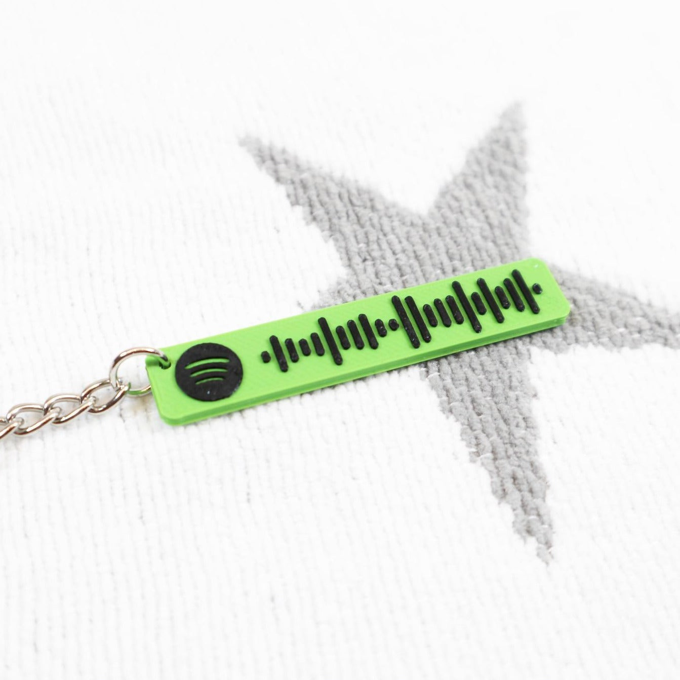 Spotify Code 3D Keyring