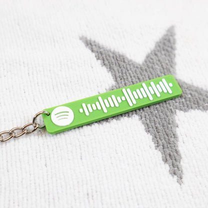 Spotify Code 3D Keyring