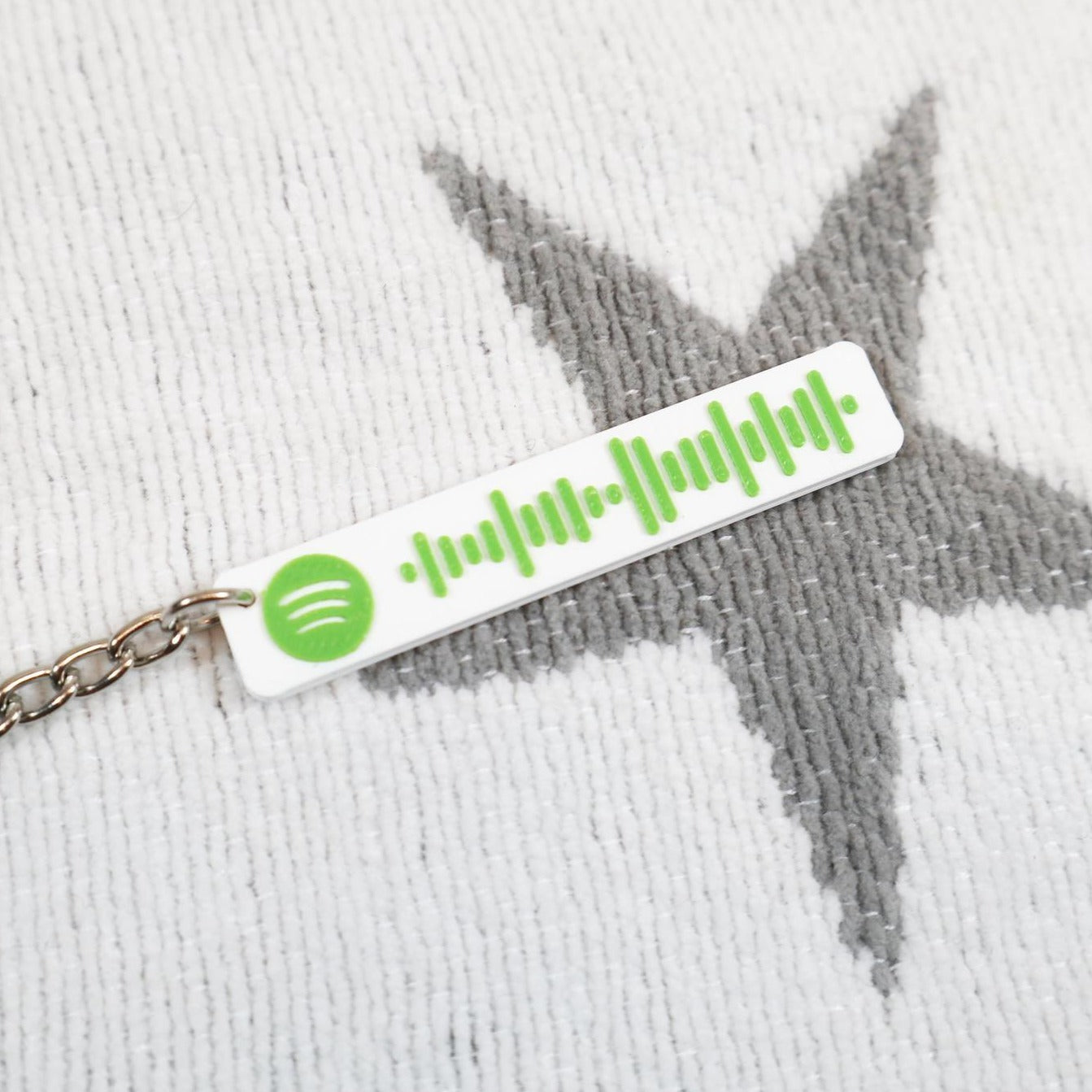 Spotify Code 3D Keyring