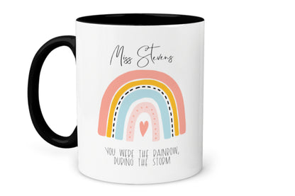 Teacher - Rainbow in a Storm Mug