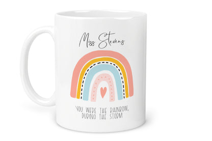 Teacher - Rainbow in a Storm Mug