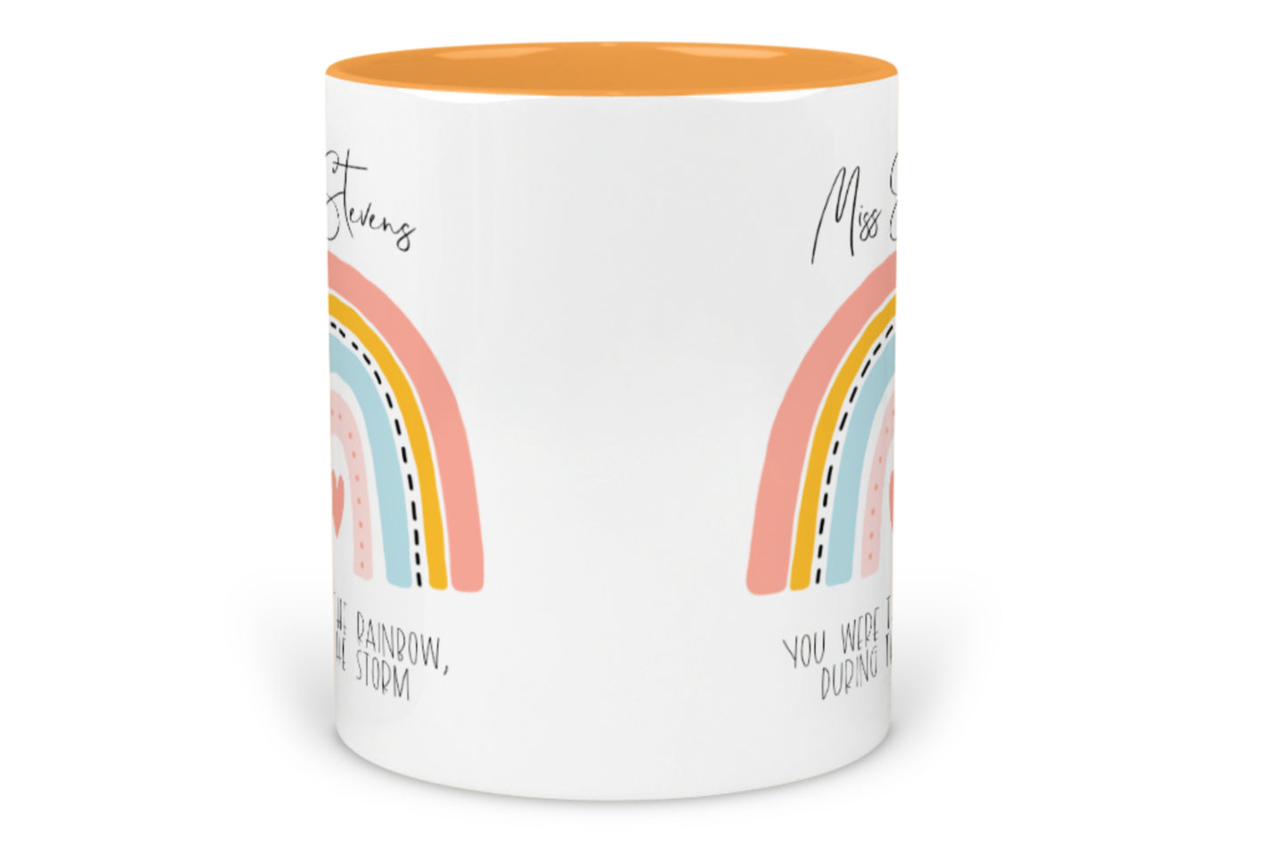 Teacher - Rainbow in a Storm Mug