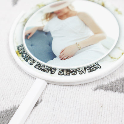 Baby Shower - Personalised Photo Cake Topper