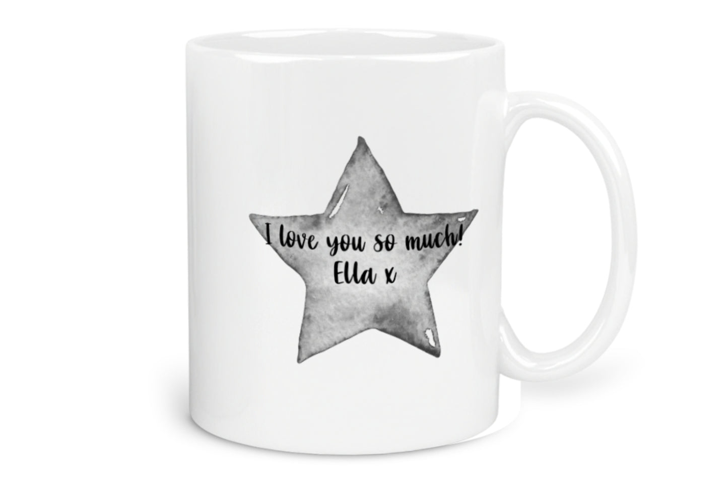 Worlds BEST Dad Message Star Mug