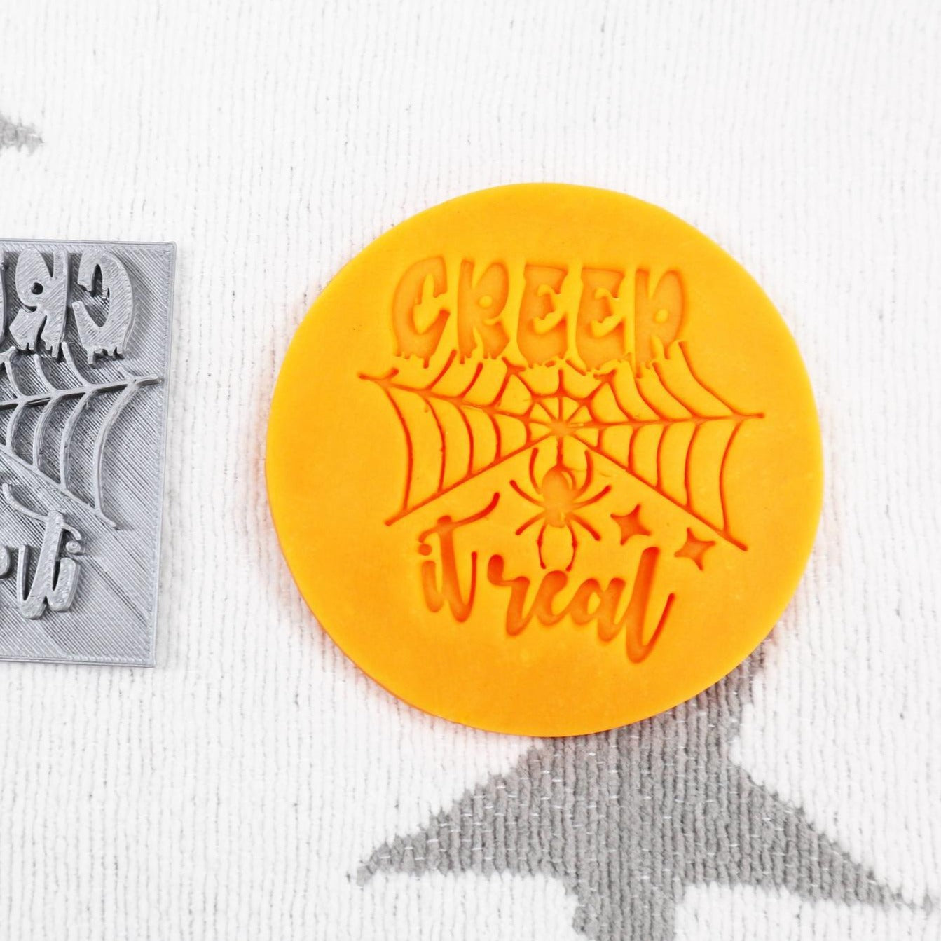 "Creep it real" Embosser Stamp