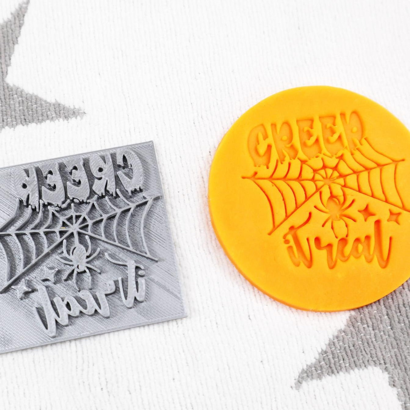 "Creep it real" Embosser Stamp