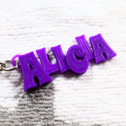 Personalised Keyrings - Spicy Rice Font